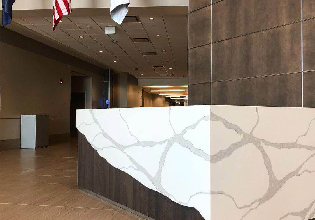 City of Fargo City Hall Reception Desk by Finnu Designs